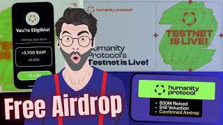 Humanity Protocol Airdrop  Free Crypto Airdrop  new crypto airdrop  crypto airdrop [upl. by Boone265]