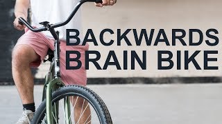 Smarter Every Day Challenge Learn the Backwards Brain Bike [upl. by Gillead]