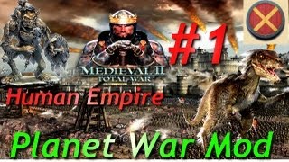 M2TW Planet War ModThe Human Empire Part 1Spreading the Race [upl. by Villada242]