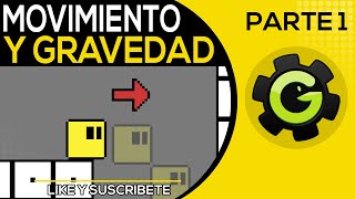 Como Hacer Un Juego De Plataformas En Game Maker 81 1  Movimiento Y Gravedad [upl. by Eseerehs569]