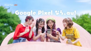 Google Pixel｜au「公園」篇（5G機種変更おトク割） [upl. by Solokin588]