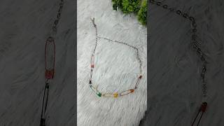 Diy Necklace 😱youtubeshorts handmade necklace viralvideo shorts trending subscribe [upl. by Eocsor562]