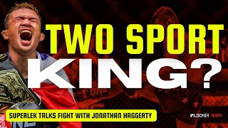 EXCLUSIVE Superlek talks Jonathan Haggerty fight at ONE 168 Rodtang and more  English and Thai [upl. by Haley]