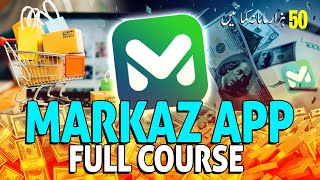 Markaz App Full Advance Course  Markaz App se Paise Kaise Kamaye  Faizan Tech [upl. by Malvin]