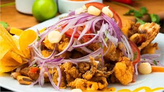 JALEA DE PESCADO  SABORES DEL PERU [upl. by Allecnirp]