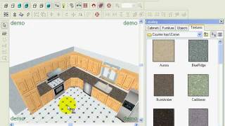 Creating Kitchen Layouts with Pro100 [upl. by Akiria]