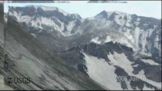 Growth Of Mt St Helens Dome 20042008 [upl. by Maguire]