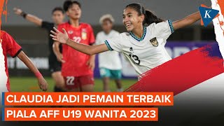 Sosok Claudia Alexandra Pemain Terbaik dan Top Skor Piala AFF U19 Wanita 2023 [upl. by Aneleairam280]