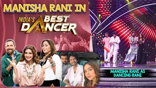 Manisha Rani In India Best Dancer  ManishaRaniComedy TonyKakkar [upl. by Meredeth]