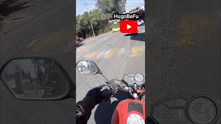 ✅¿Cómo pasar los TOPES en MOTO estándar 810 🏍️ motos youtubeshorts biker cdmx shorts topes [upl. by Neeliak]