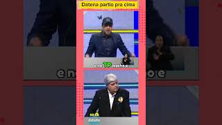 Datena nao aguentou partio pra cima pablomarçal eleições2024 prefeitosp debate [upl. by Norted]