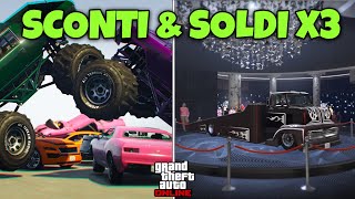 SETTIMANA ORRENDA SCONTI E SOLDI X3 AGGIORNAMENTO SETTIMANALE GTA ONLINE ITA [upl. by Damita]