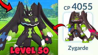 LeveL 50 ZYGARDE Complete forme in Pokemon GO Master League [upl. by Lynden]