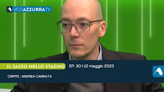 12 maggio 2023  Il Sasso nello Stagno 202223  puntata 30 Andrea Cannata [upl. by Vergil]