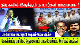 திமுக அரசு நாடார் சமுதாயத்திற்கு எவ்வளவு பெரிய கேடு  கோவில்பட்டியில் ஹரி நாடார் ஆவேசம் [upl. by Meek]