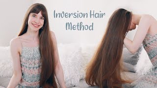 INVERSION HAIR METHOD How To amp My Results Hair Growth Technique [upl. by Doehne]