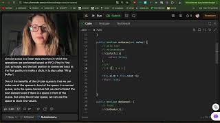 622 Design Circular Queue [upl. by Erodisi]