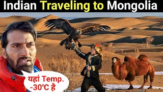 Indian Travelling To World’s Least Densely Populated Country Mongolia [upl. by Niro]