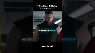 When Shang Chi fights for first time 😎shorts viral shangchi marvel [upl. by Naed300]