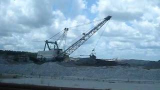 Draglines in operation at PCS Phosphate [upl. by Alexina]