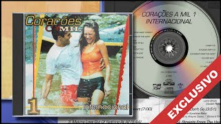 Corações A Mil 1 Internacional 1990 RSA Music Z Studio  CD Exclusivo Completo [upl. by Graces]