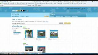 Sharing Photos in snapfishcom [upl. by Ahsirhcal994]