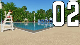 Planet Coaster 2  Lets build a Park  Part 2 planetcoaster2 frontierdevelopments [upl. by Orel581]