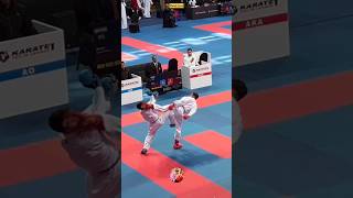 😱 Believe in yourself 💯 kick karate wkf ippon waitforend karatelover [upl. by Oby]