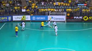 FutsalSEMIFINAL Brasil 8x2 Guatemala  Grand Prix Futsal 2014 [upl. by Yaresed]