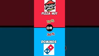 dominos vs pizza hut [upl. by Norraj769]