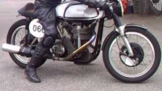 classic racing motorcycles at brooklands [upl. by Carrington]