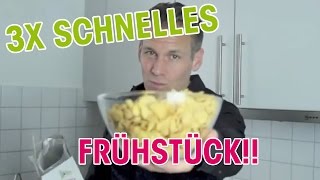 3x ein SCHNELLES Frühstück Patric Heizmann [upl. by Nani]