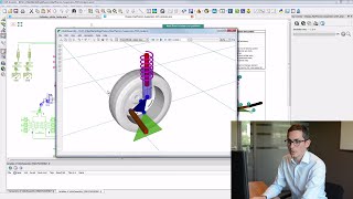 Simcenter Amesim – Connecting the Powertrain library and the 3D Mechanical library together [upl. by Nonnag596]