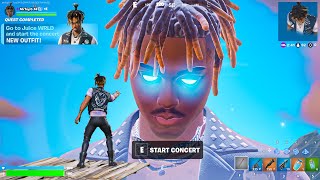 I GLITCHED To Juice WRLD In Fortnite [upl. by Yesnikcm]