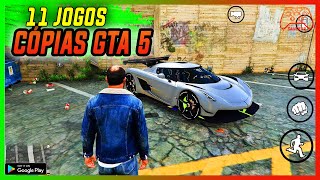 Top 11 Cópias Gta 5 Para Android 2021 [upl. by Gnues]