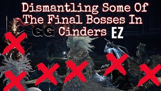 This Boss Replicates The 4 Legendary Knights DS3 Cinders [upl. by Huntingdon]