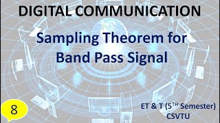 Lecture No  8  Sampling Theorem for Band Pass Filter [upl. by Ruckman58]