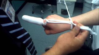 How to place a tube gauze [upl. by Ceil]