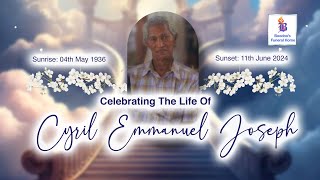 Celebrating The Life Of Cyril Emmanuel Joseph [upl. by Gilbart688]