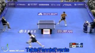 Zhang Jike Vs Seo Hyundeok 14 Final World Team Classic 2013 [upl. by Henden]