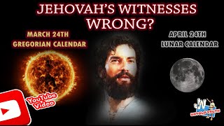 Jehovahs Witnesses Memorial 2024 unbelievable wrong date JWUntoldtruth  488 [upl. by Aikaj502]