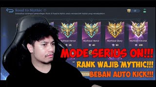 🔴⚔️ PUSH RANK SAMPE MYTHIC IMMORTAL OPEN MABAR GRATIS TAPI PREMIUM MEMBER PRIORITAS YA [upl. by Gnivre]