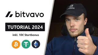 Bitvavo Tutorial 2024 ✅ Anmelden Verifizieren Geld einzahlen amp auszahlen Krypto Trading — Deutsch [upl. by Luane]