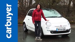 Fiat 500 hatchback 2015 review  Carbuyer [upl. by Amorete821]