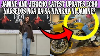 JANINE AND JERICHO LATEST UPDATES ECHO NAGSELOS NGA BA SA NIYAKAP NI JANINE❓ [upl. by Airdnassac479]