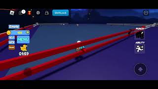 playing punch ball on roblox [upl. by Nolyaw]