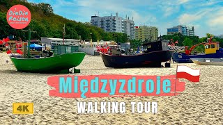 Międzyzdroje  Misdroy  Walking Tour  🇵🇱 Polnische Ostsee  4K [upl. by Enoj]