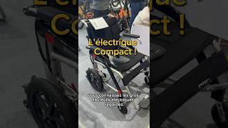 Un fauteuil roulant électrique léger  fauteuilroulant handicap handicapable paraplegic [upl. by Ecinaej]