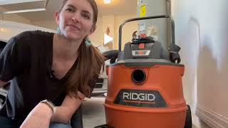 Shop Vac Review The Best WetDry Vacuum [upl. by Nosnev]