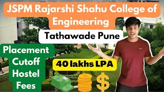 JSPM Rajarshi Shahu College of Engineering Tathawade Review  Placement🔥🔥 Fees  Cutoff  Hostel 😊🔥 [upl. by Adoh145]